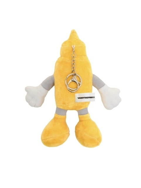【VANDY THE PINK】MUSTARD PLSUHY KEYCHAIN