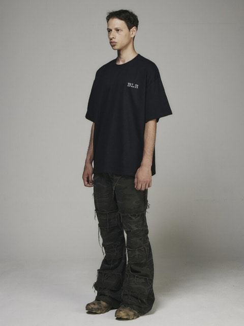 【BLR BLUER】CAMO DENIM PANTS