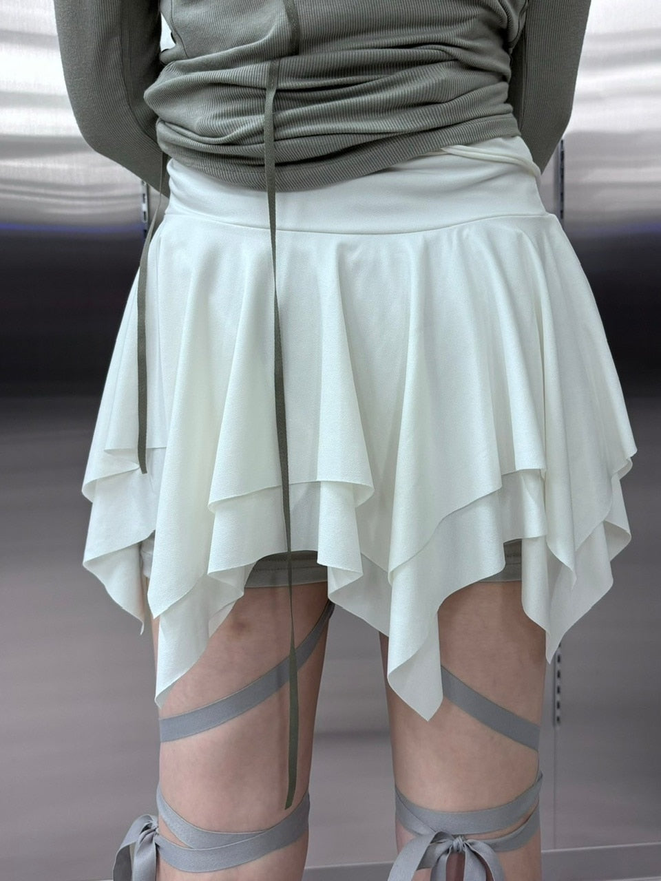 受注制【nmtc +】ribbon leggings (2color)