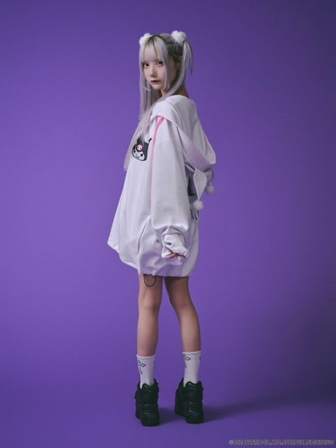 【GALFY×KUROMI】みんな大好きボンディングパーカー