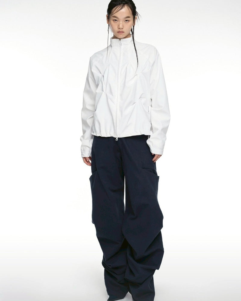 【NACHE】PINTUCK WIND BREAKER (UNISEX)