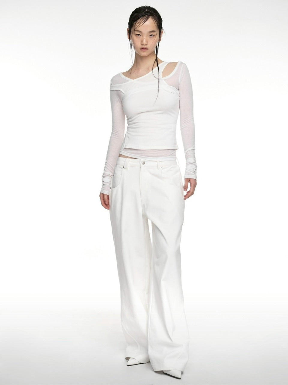 【NACHE】MIXED LAYERED LONG SLEEVE