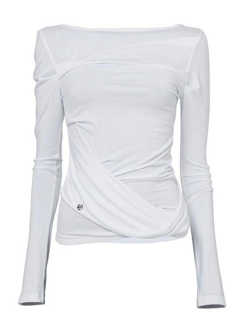 【FLAREUP】Drape Layered Long Sleeve