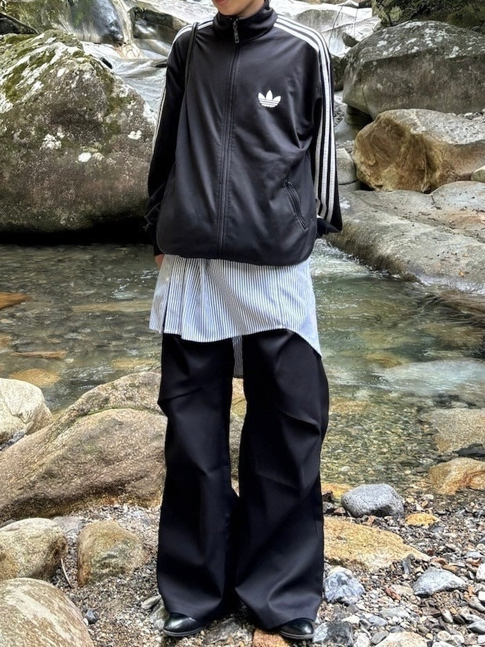 国際配送【RENOL】tuck slacks