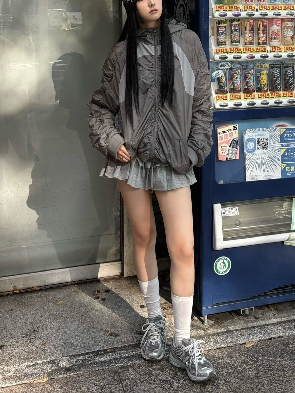 受注制【oaks】sweat frill mini skirt (3color) / 【オークス】スウェットフリルミニスカート