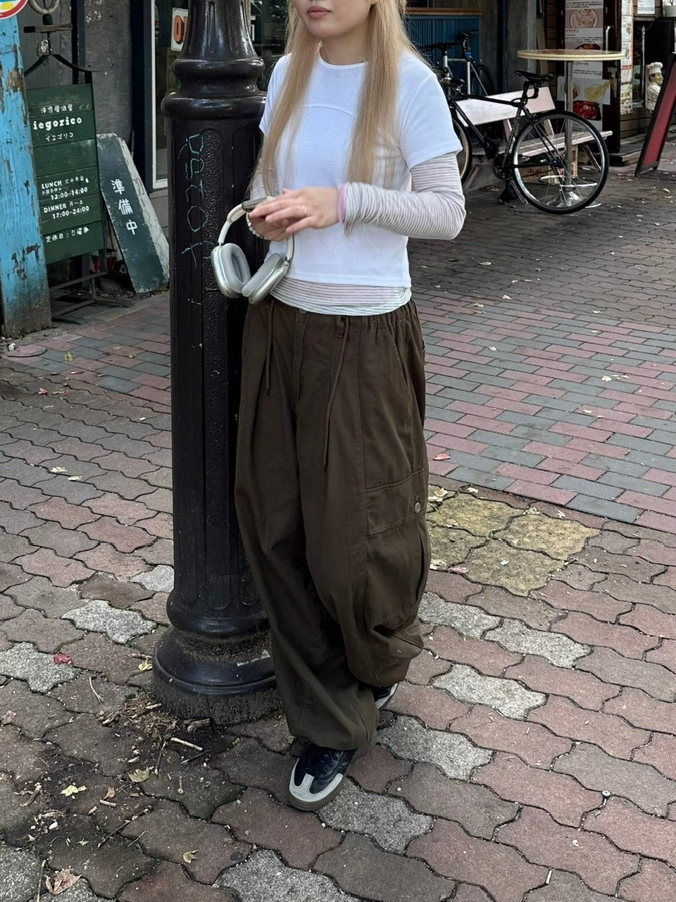 受注制【oaks】see-through stripe long sleeve (3color)