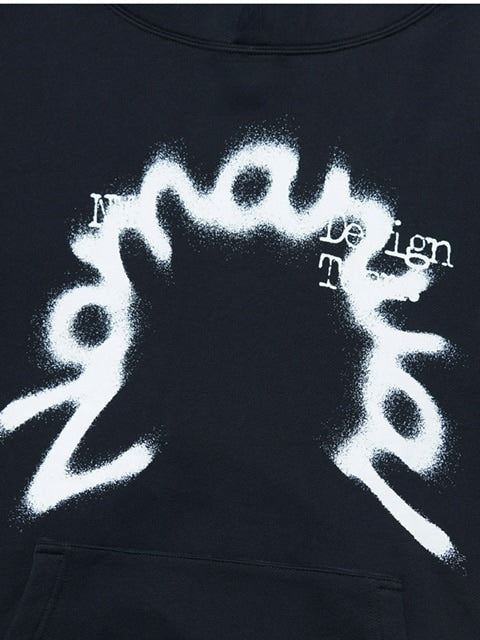 【NOMANUAL】S.P.L HOODIE / 【ノーマニュアル】ロゴ長袖パーカー