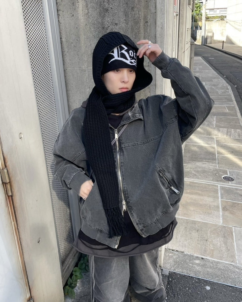 受注制【nmtc +】pigment flight jacket (2color)