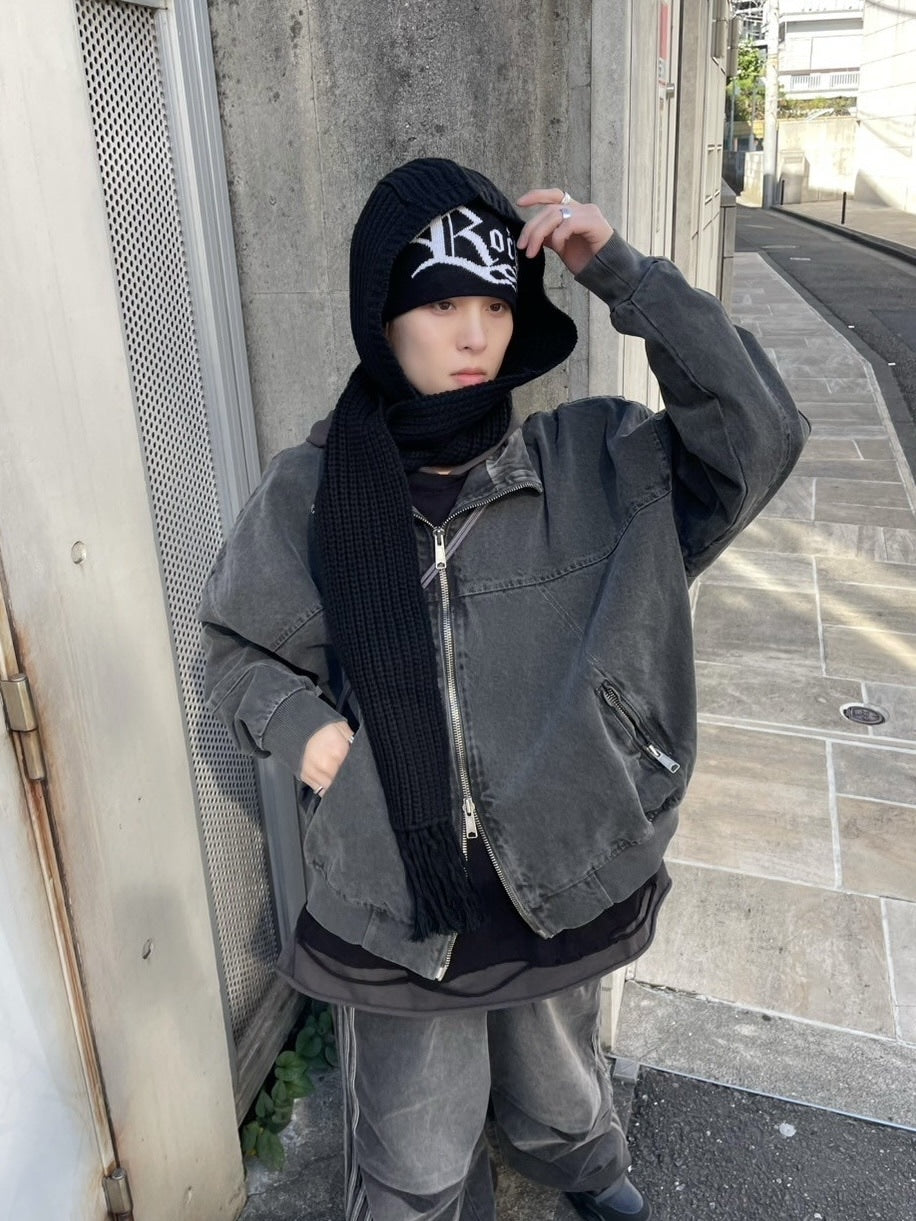 受注制【nmtc +】pigment flight jacket (2color)