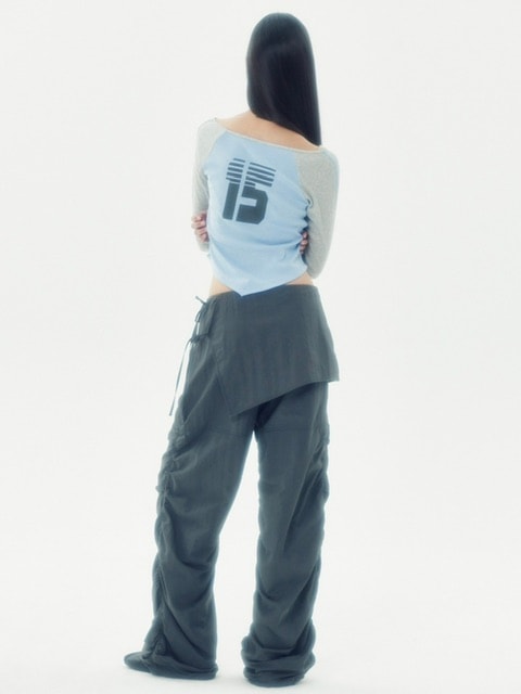 【runningHIGH】SPORTS SLIM RAGLAN TEE