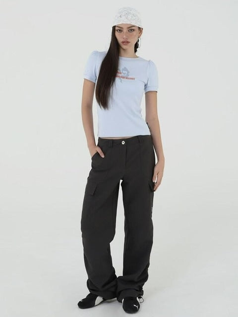 【Uglyshadow】OFFICIAL STRING CARGO PANTS