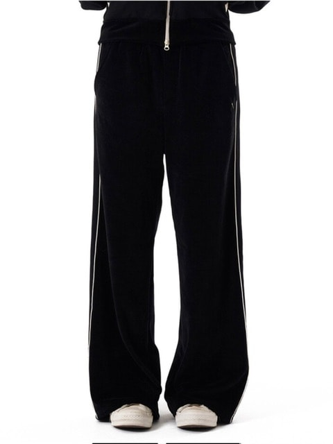 【AAKAM】Western Piping Track Pants