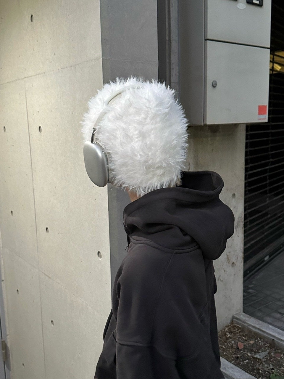 受注制【Chikashitsu +】volume fur beanie (4color)