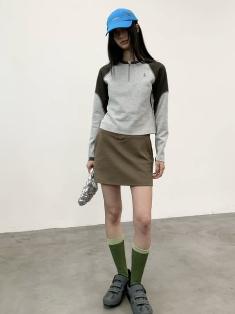 【ARCH by ROARINGWILD】Half-Zip Warm Training Wear Long Sleeve T-Shirt (Women's)