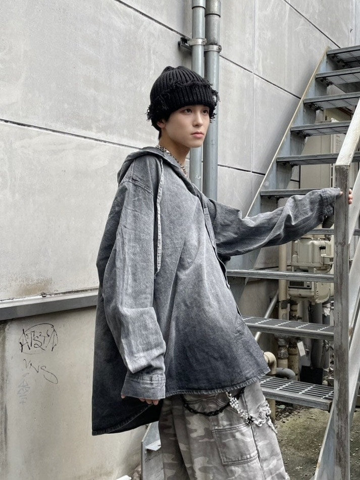 受注制【Never mind the XU】damage beanie (2color)