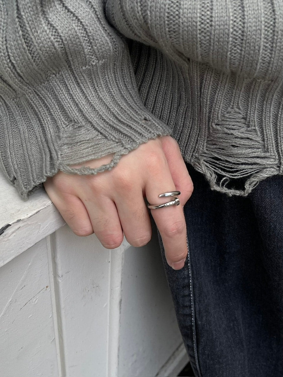 受注制【Chikashitsu +】design ring 33