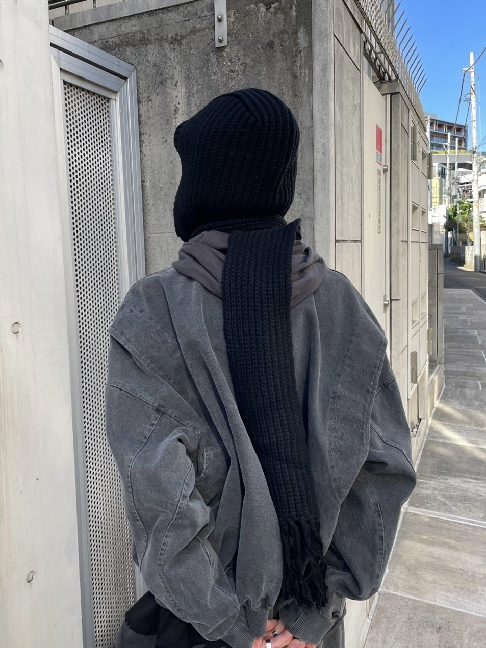 受注制【nmtc +】balaclava muffler (3color)