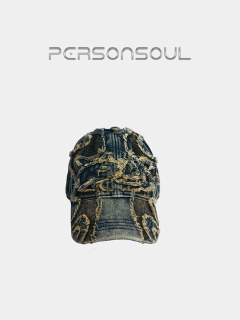 【PERSONSOUL】Symbol Stain Cap