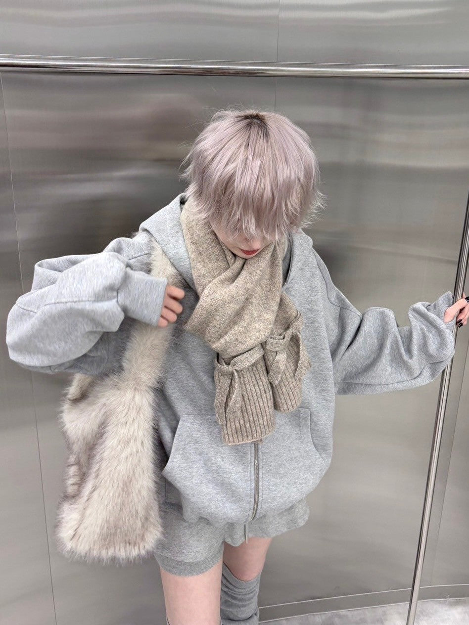 受注制【nmtc +】ribbon muffler (3color)