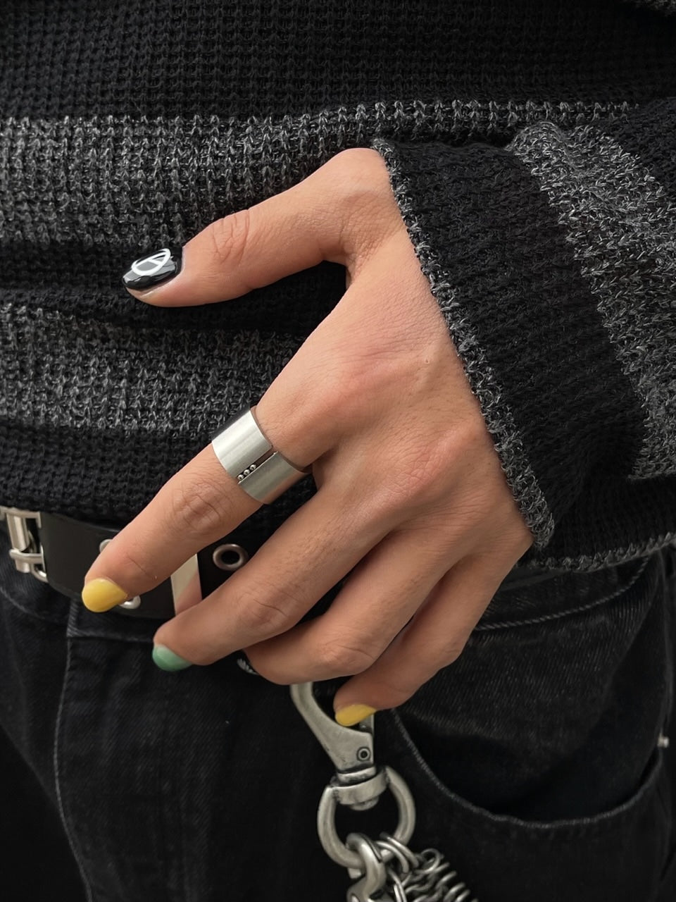 受注制【Chikashitsu +】design ring 38