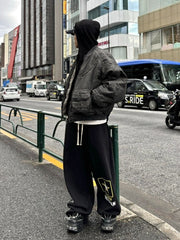 受注制【Never mind the XU】washed ma-1