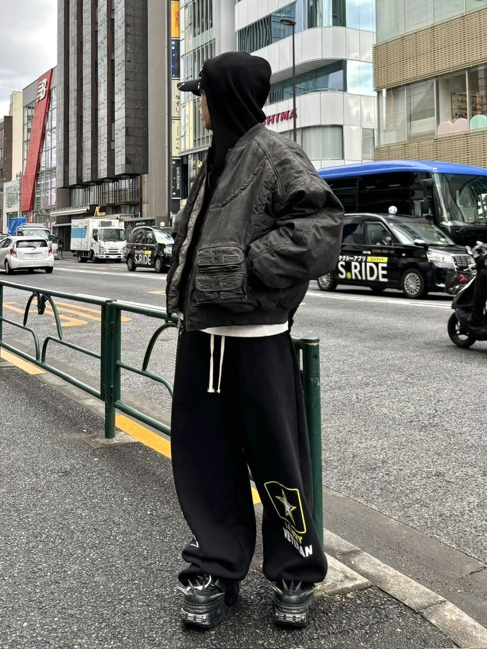 受注制【Never mind the XU】washed ma-1