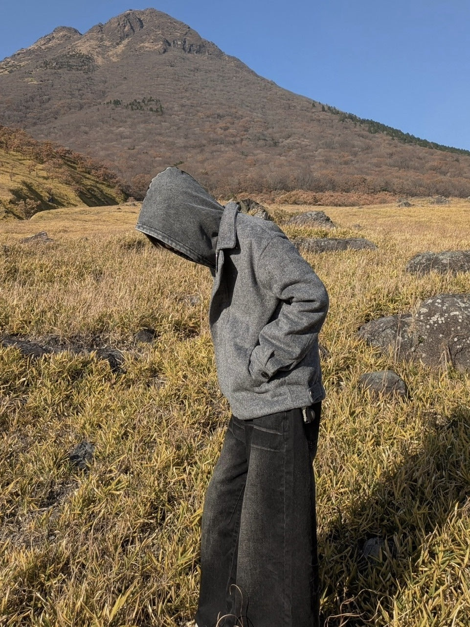 【LUV CODE】brushed zip up jacket
