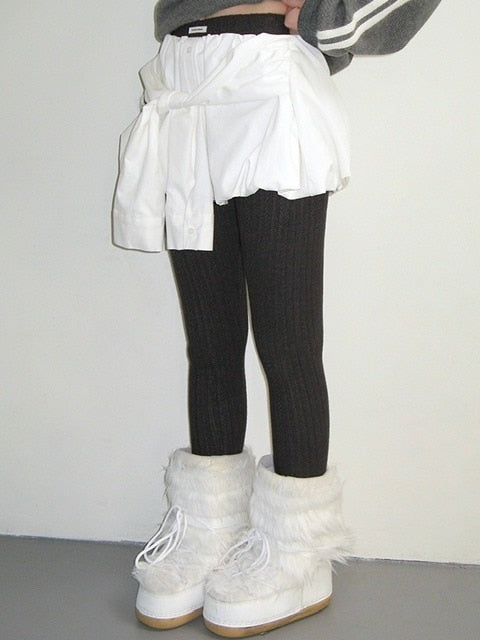 【CRANK】SLEEVE TIED BALLOON SKIRT