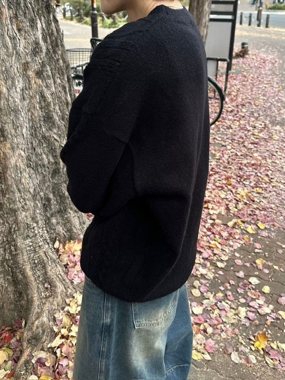 【youll】loose cable knit (2color)