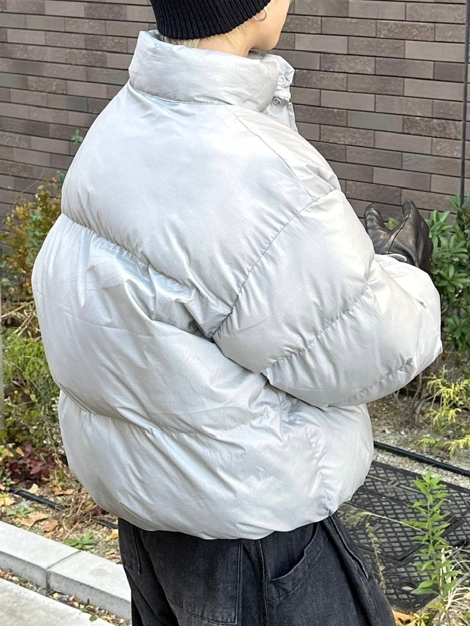 受注制【Chikashitsu +】unisex padding heat jacket (3color)