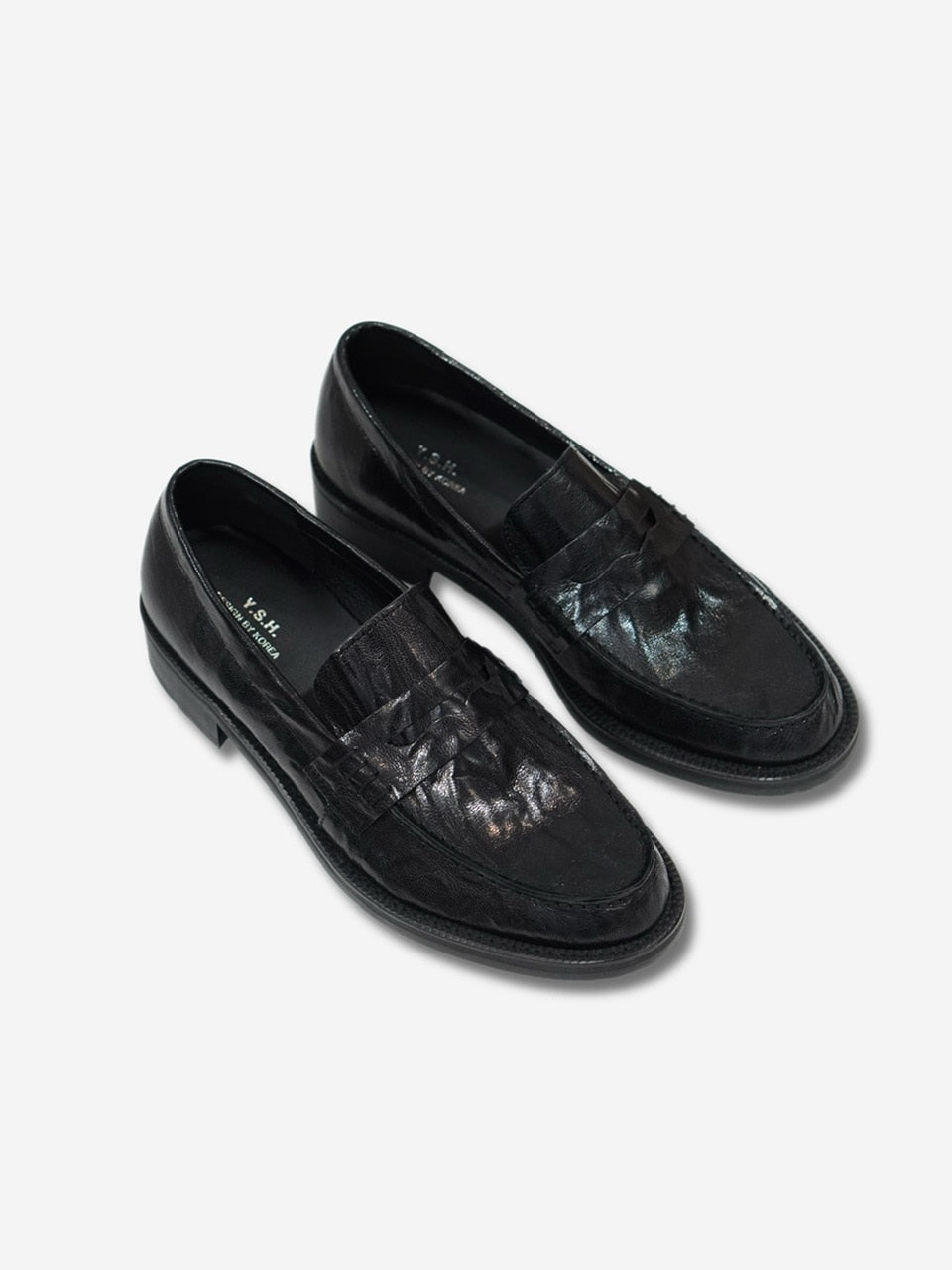 東京店WEB限定【Chikashitsu +】basic leather loafer (2color