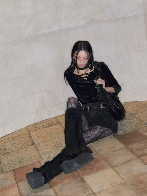 【NOT KNOWING】HALFMOON MOTO CROSS BAG(POLYURETANE)