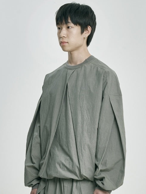 【AJOBYAJO】Tulip Nylon Top