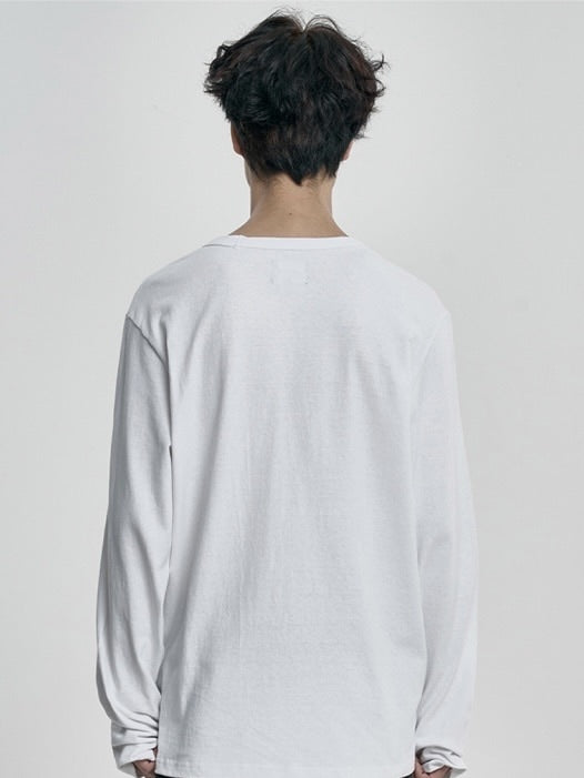 【AJOBYAJO】The Contorted Excuse Long Sleeves T-Shirt