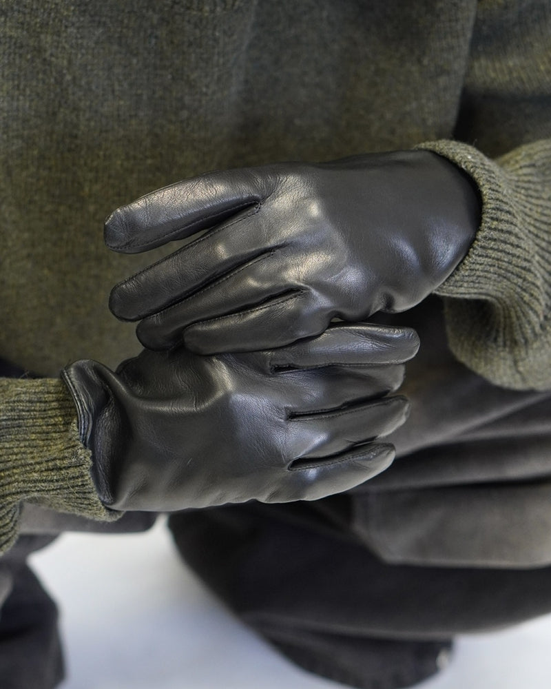 東京店WEB限定受注制【Chikashitsu +】Lamb Leather Gloves
