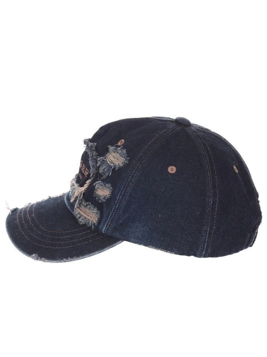 【SURGERY】surgery distroyed denim cap / 【サージェリー】ダメージデニムキャップ