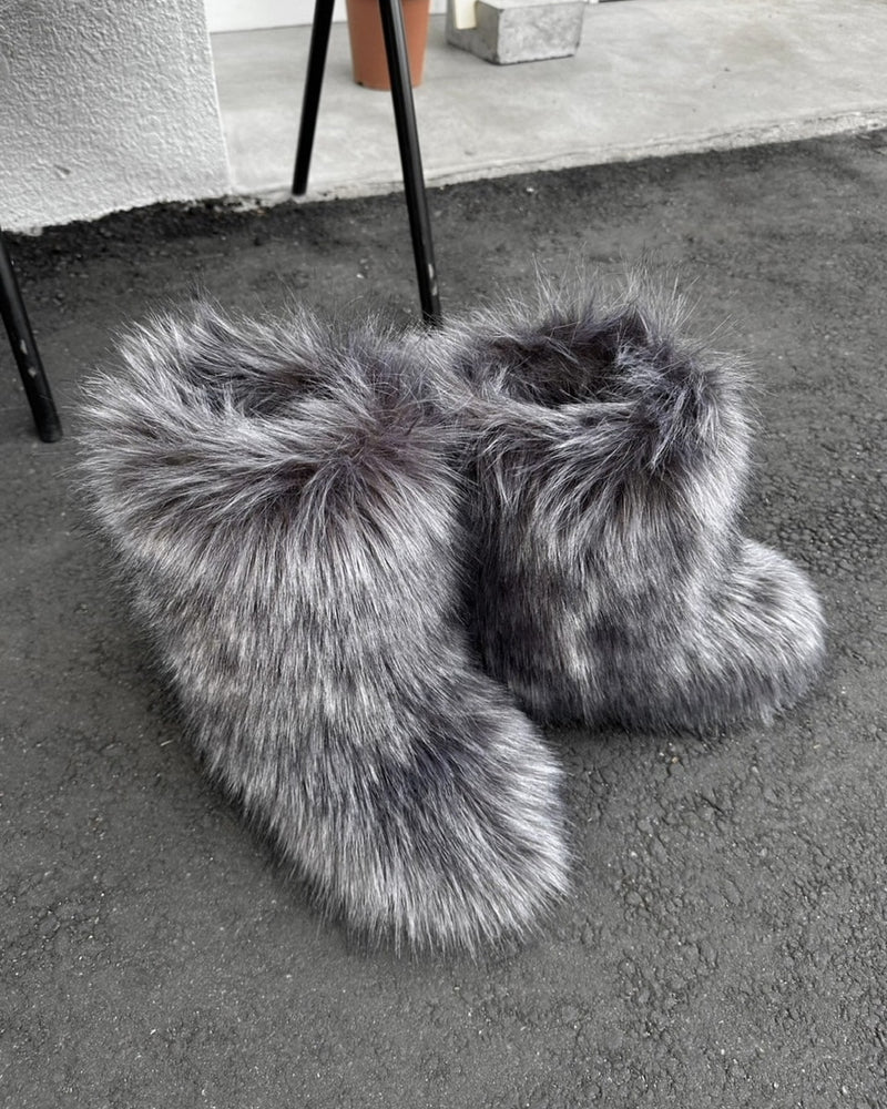 国際配送【LUV CODE】y2k fur boots