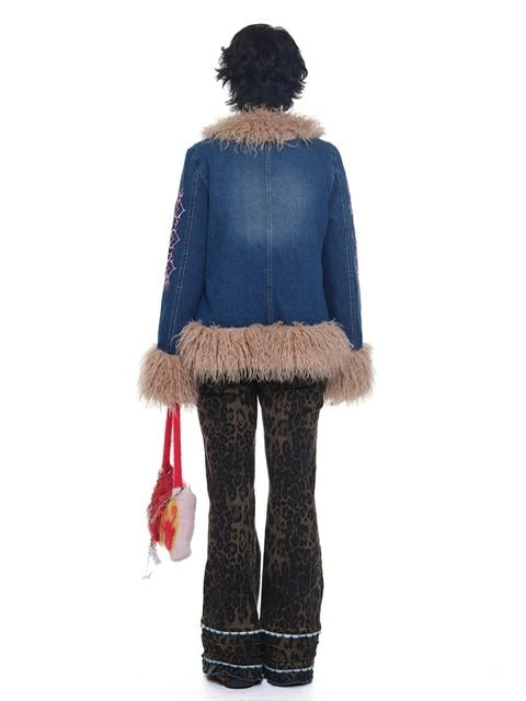 【YOUTHBATH】Fluffy washed jacket