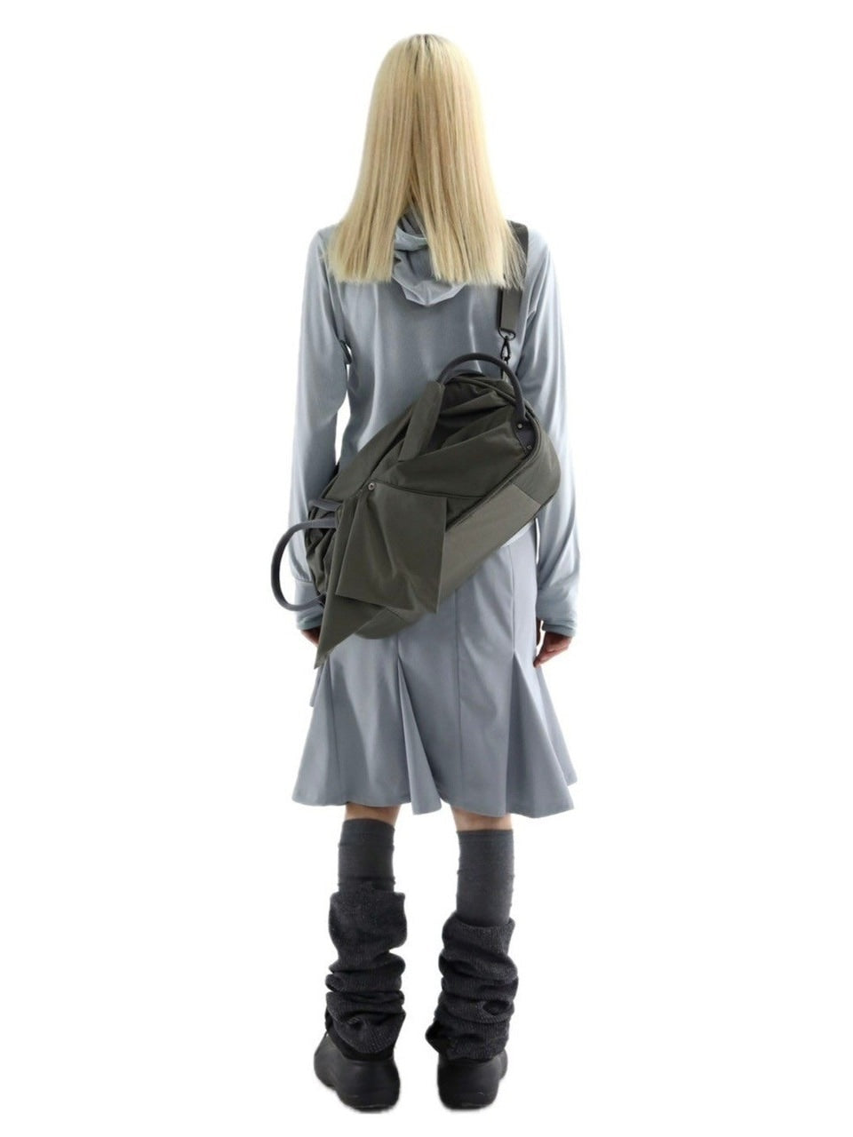 【DIFFERENTIS】Draped Jersey Skirt