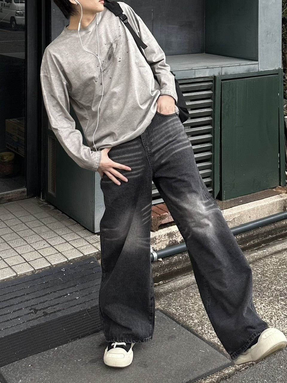 受注制【youll】galaxy long tee (2color)