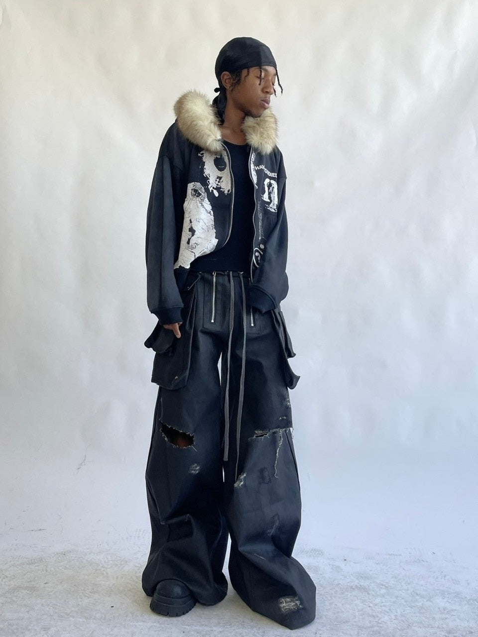 【haveyoudiedbefore?】Mycelium V3 Fur Hoodie