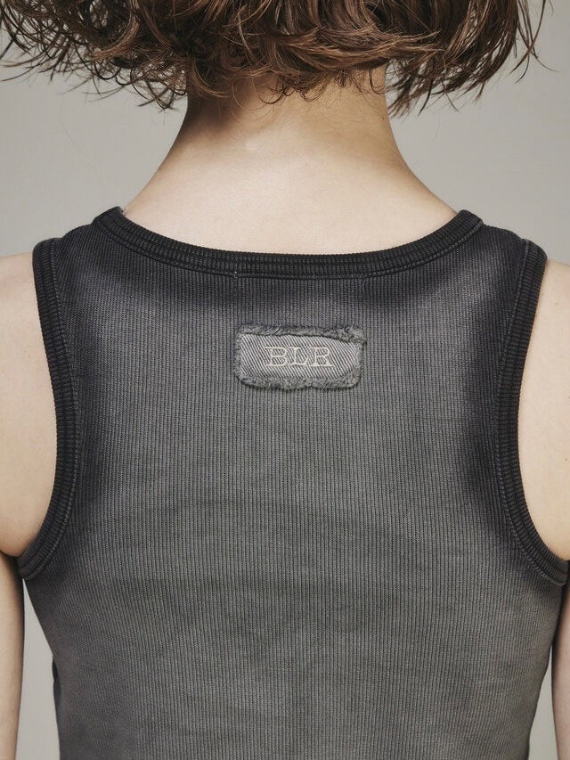 【BLR BLUER】HIGH-TENSION GRADATION WASHING SLEEVELESS(W)