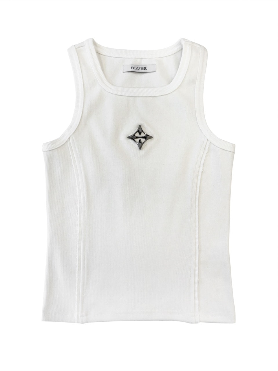 【BLR BLUER】Logo Rivet Sleeveless