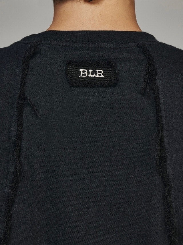 【BLR BLUER】DESTROYED GRADATION WASHING LONG SLEEVE