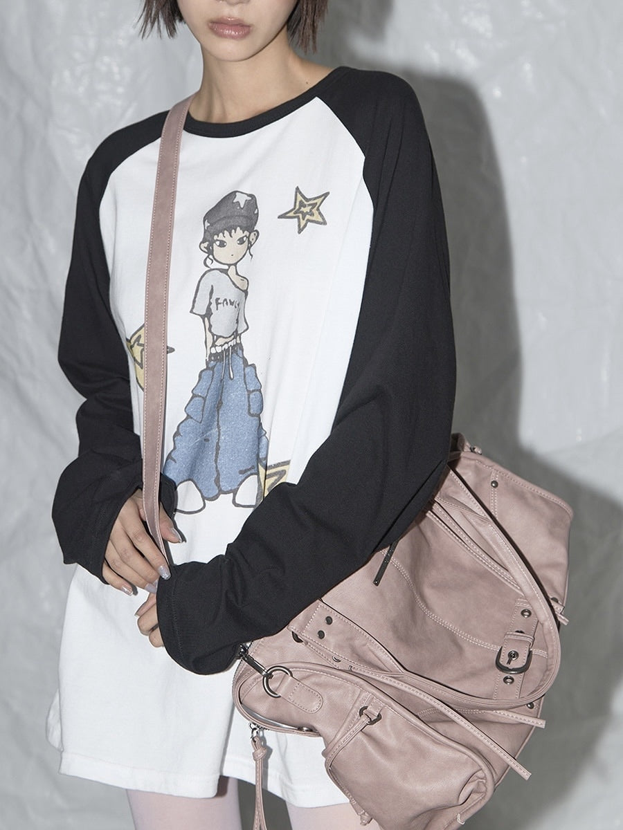 【FANCY CLUB】BELTED WASHING LEATHER BAG / 【ファンシークラブ】ベルトウォッシングレザーショルダーバッグ
