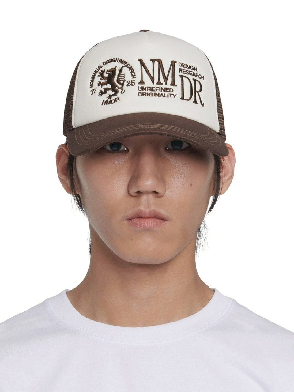 【NOMANUAL】EMBLEM TRUCKER CAP