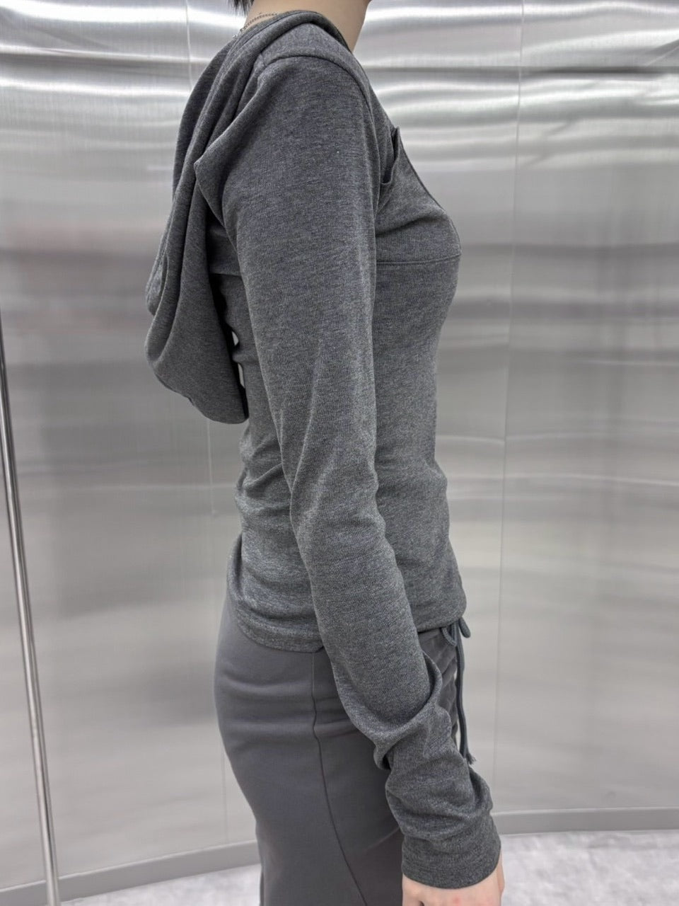 受注制【nmtc +】hooded long sleeve (2color)