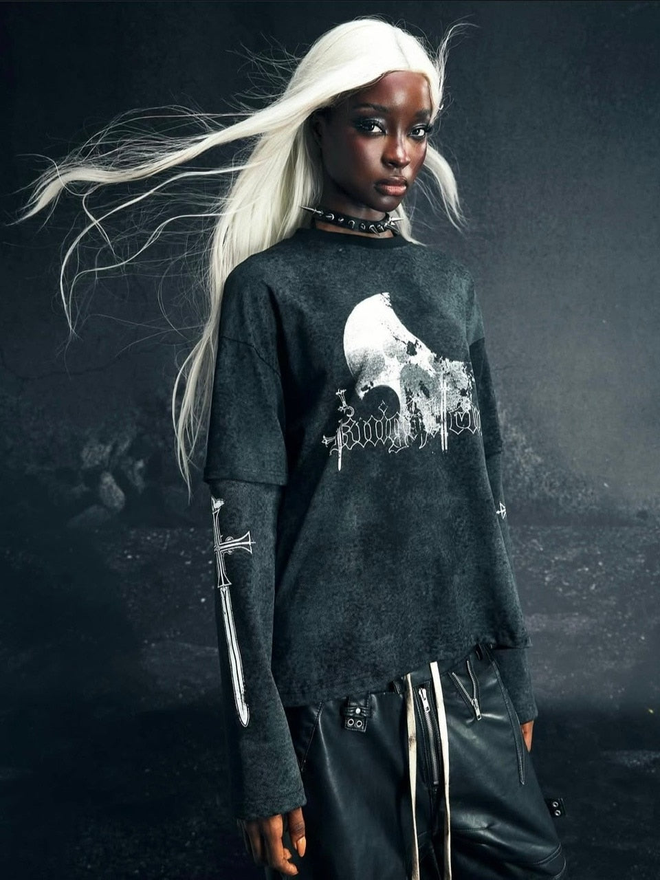 【Cozy world Wide】KNIGHT CLUB WAXED LONGSLEEVE