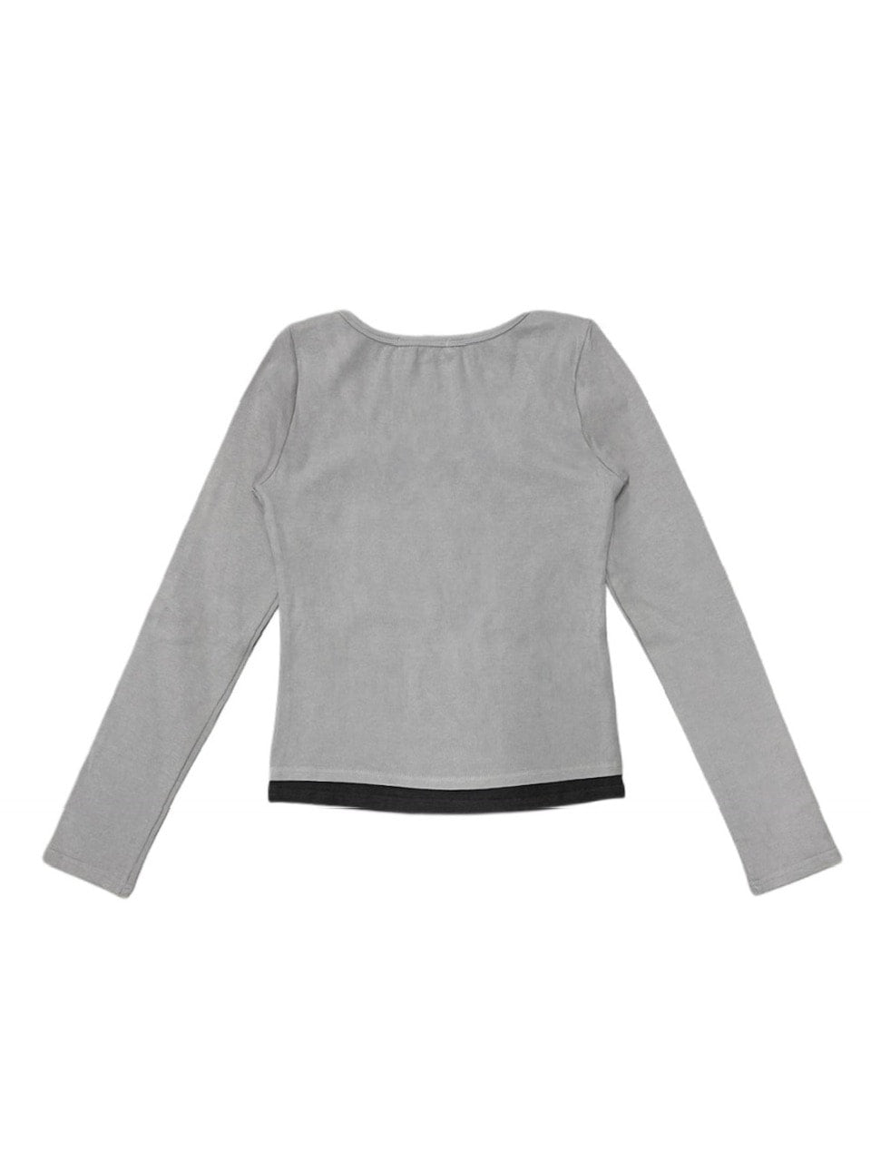 【Never mind the XU】tie set cross wing long sleeve tee (3color) / 【ネバーマインドザエックスユー】ネクタイセットクロスウィングプリント長袖Tシャツ