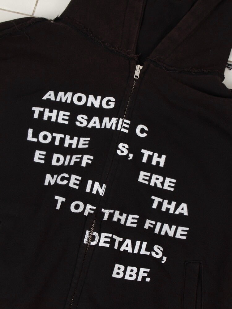 【BEBOF】BLAZE ZIP-UP HOODIE